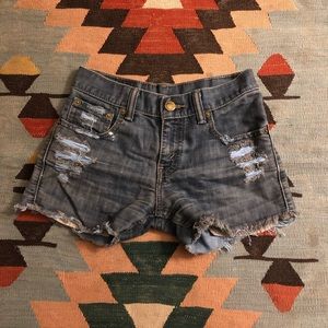 levis cut off jean shorts